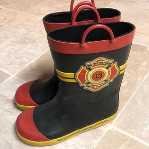 Fireman Rain Boots
